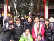 圖十一 本校學生老師也到訪了澳洲悉尼的唐人街。