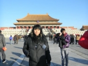 參觀中國著名古蹟故宮