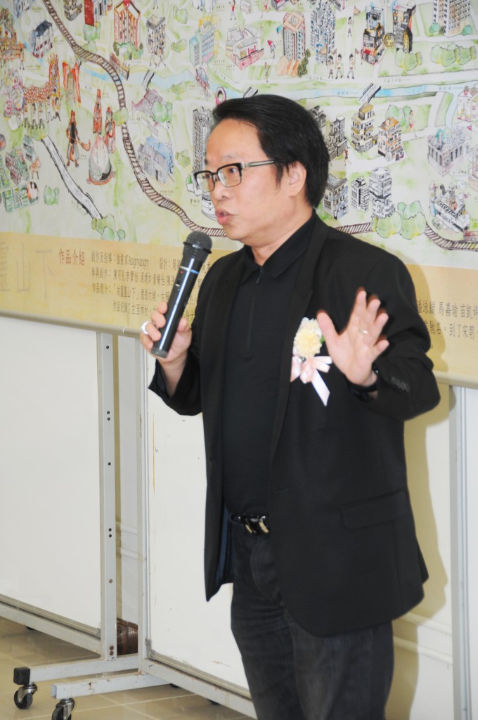中文大學教育學院院長副院長劉兆瑛教授致詞