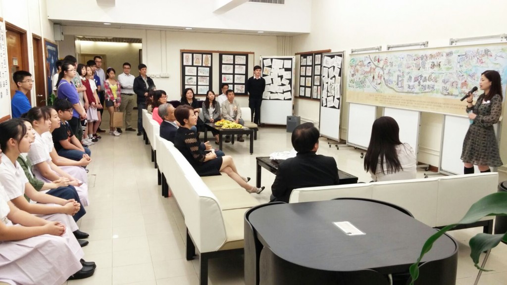 計劃統籌、視覺藝術科科主任Sisi老師介紹今次計劃的由來